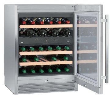 Liebherr WTes 1672-22 cantina vino Libera installazione Grigio 34 bottiglia/bottiglie