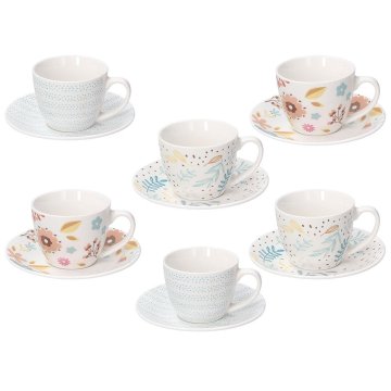 Tognana Porcellane Iris tazza Multicolore Caffè 6 pz