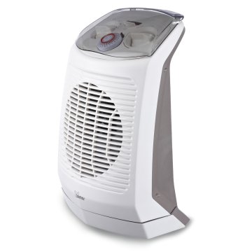 Bimar HF201 stufetta elettrica Interno Grigio, Bianco 2000 W Riscaldatore ambiente elettrico con ventilatore