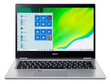 Acer Spin 3 SP314-54N-53TS Intel® Core™ i5 i5-1035G1 Ibrido (2 in 1) 35,6 cm (14") Touch screen Full HD 8 GB DDR4-SDRAM 512 GB SSD Wi-Fi 6 (802.11ax) Windows 10 Pro Argento