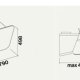 Falmec Tab Cappa aspirante a parete Nero 800 m³/h A 2