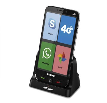 Brondi Amico Smartphone 4G 12,7 cm (5") Doppia SIM Android 8.1 Micro-USB 1 GB 8 GB 2200 mAh Nero