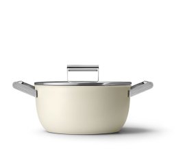 Smeg 50's Style Cookware CKFC2411CRM Panna