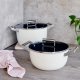 Smeg 50's Style Cookware CKFC2411CRM Panna 19