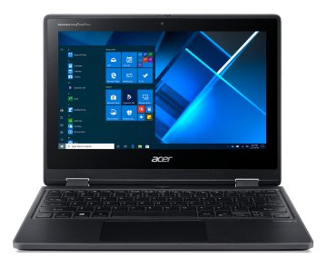 Acer TravelMate Spin B3 TMB311RN-31 Intel® Celeron® N N4120 Ibrido (2 in 1) 29,5 cm (11.6") Touch screen Full HD 4 GB DDR4-SDRAM 128 GB SSD Wi-Fi 5 (802.11ac) Windows 10 Pro Education Nero