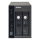 QNAP QVP-21A server NAS e di archiviazione Tower Collegamento ethernet LAN Nero J1900 2