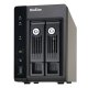 QNAP QVP-21A server NAS e di archiviazione Tower Collegamento ethernet LAN Nero J1900 4