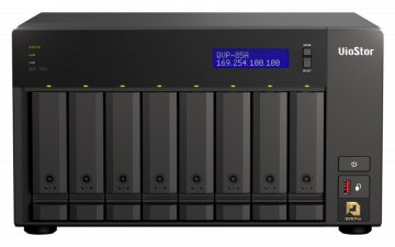 QNAP QVP-85A server NAS e di archiviazione Tower Intel® Core™ i5 i5-8400T 16 GB DDR4 0 TB QVR Pro OS (QVP) Nero