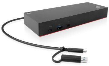 Origin Storage 40AF0135EU replicatore di porte e docking station per laptop USB 3.2 Gen 1 (3.1 Gen 1) Type-A + Type-C Antracite, Rosso