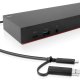 Origin Storage 40AF0135EU replicatore di porte e docking station per laptop USB 3.2 Gen 1 (3.1 Gen 1) Type-A + Type-C Antracite, Rosso 2