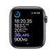 Apple Watch Serie 6 GPS + Cellular, 44mm in alluminio grigio siderale con cinturino Sport Nero 5