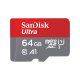 SanDisk Ultra 64 GB MicroSDXC Classe 10 2