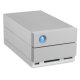 LaCie 2big Dock Thunderbolt 3 array di dischi 20 TB Desktop Grigio 2