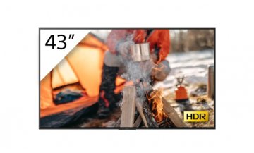 Sony FWD-43X70H/T visualizzatore di messaggi Pannello piatto per segnaletica digitale 108 cm (42.5") LED Wi-Fi 393 cd/m² 4K Ultra HD Nero Processore integrato Linux 18/7