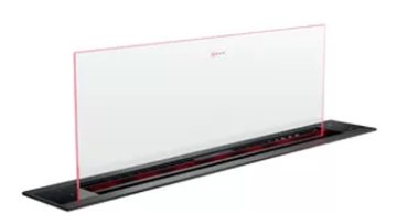 Neff I98WMM1S7 cappa aspirante Nero, Trasparente
