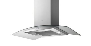 Elica PRF0150290 cappa aspirante Cappa aspirante a isola Acciaio inox, Trasparente 600 m³/h