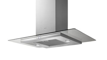 Elica PRF0150293 cappa aspirante Cappa aspirante a isola Acciaio inox, Trasparente 600 m³/h
