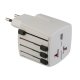 Poly Pool PP0430 adattatore per presa di corrente Tipo L (IT) Universale Bianco 2
