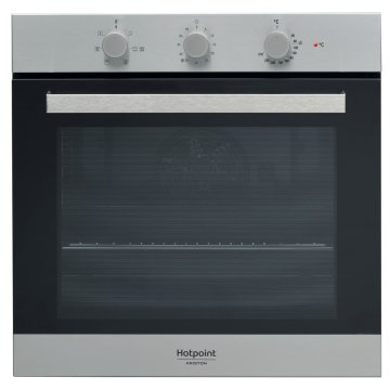 Hotpoint FA3 530 H IX HA 66 L 3600 W A Nero, Stainless steel