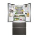 Haier FD 83 Serie 7 HB18FGSAAA frigorifero side-by-side Libera installazione 539 L E Argento, Titanio 26