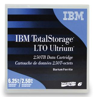 IBM LTO Ultrium 6 Nastro dati vuoto 2,5 TB