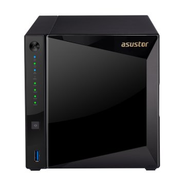 Asustor AS4004T NAS Marvell Armada 7020 2 GB DDR4 0 TB HDD+SSD ADM Nero