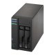 Asustor AS6302T NAS Tower Intel® Celeron® J3355 2 GB DDR3L 0 TB ADM Nero 7