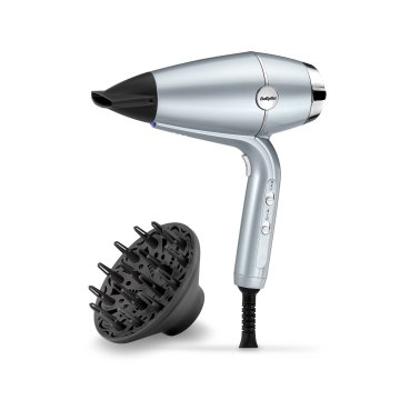 BaByliss Hydro-Fusion Hydro Fusion Hair Dryer asciuga capelli 2100 W Metallico
