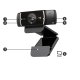 Logitech C922 Pro Stream webcam 1920 x 1080 Pixel USB Nero 7