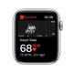 Apple Watch Nike SE GPS, 44mm in alluminio argento con cinturino Sport Nike Platino/Nero 5