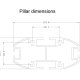 Multibrackets 2425 Supporto per display espositivi 160 cm (63