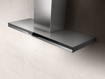 Elica PRF0147272 cappa aspirante Cappa aspirante a parete Nero, Acciaio inox 757 m³/h