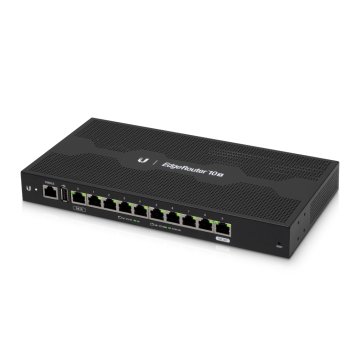 Ubiquiti EdgeRouter 10X router cablato Nero