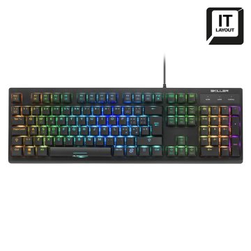 Sharkoon SKILLER SGK30 tastiera Gaming USB QWERTY Italiano Nero