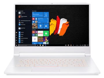 Acer ConceptD CN715-71P-76NG Intel® Core™ i7 i7-9750H Computer portatile 39,6 cm (15.6") 4K Ultra HD 32 GB DDR4-SDRAM 1,02 TB SSD NVIDIA Quadro RTX 3000 Wi-Fi 6 (802.11ax) Windows 10 Pro Bianco
