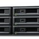 Synology RackStation RS3621RPXS server NAS e di archiviazione Server di archiviazione Armadio (2U) Intel® Xeon® D-1531 8 GB DDR4 Nero 2