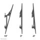 Neomounts Supporto da soffitto Videowall Pro per schermi LCD/LED/Plasma 7