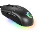 MSI Clutch GM11 mouse Gaming Mancino USB tipo A Ottico 5000 DPI 6