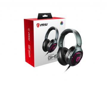 MSI Immerse GH50 Auricolare Cablato A Padiglione Gaming Nero