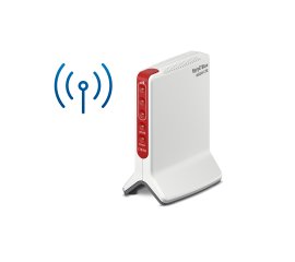 FRITZ!Box 6820 LTE (v3) INT router wireless Gigabit Ethernet Banda singola (2.4 GHz) 4G Rosso, Bianco