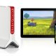 FRITZ!Box 6820 LTE (v3) INT router wireless Gigabit Ethernet Banda singola (2.4 GHz) 4G Rosso, Bianco 6