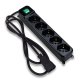 Tecnoware FMP5IECIG prolunghe e multiple 1,5 m 5 presa(e) AC Interno Nero 2