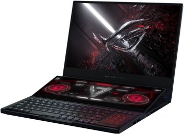 ASUS ROG Zephyrus Duo 15 SE GX551QS-HF038T AMD Ryzen™ 9 5900HX Computer portatile 39,6 cm (15.6") Full HD 32 GB DDR4-SDRAM 1 TB SSD NVIDIA GeForce RTX 3080 Wi-Fi 6 (802.11ax) Windows 10 Home Nero