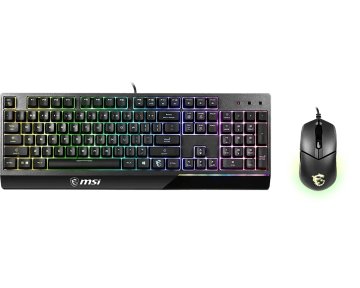 MSI Vigor GK30 Combo tastiera USB QWERTY Nero