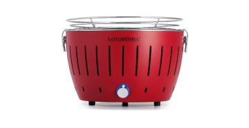 LotusGrill G280 Grill Carbone (combustibile) Rosso