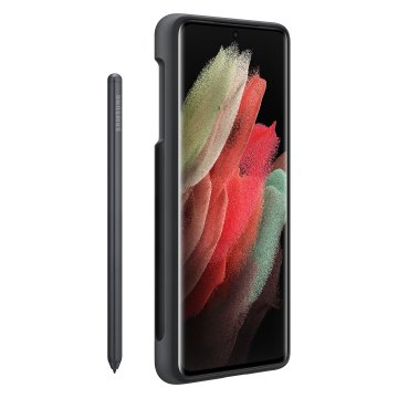 Samsung Galaxy S21 Ultra 5G Silicone Cover con S Pen in silicone morbido
