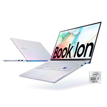 Samsung Galaxy Book Ion Portatile Windows | 10 Home Display 13.3” FHD QLED Intel Core i7 RAM 16 GB Memoria interna 512 GB NVMe SSD Wi-Fi 6 Batteria 69.7Wh Lettore Impronte Digitali Aura Argento