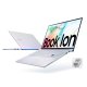 Samsung Galaxy Book Ion Portatile Windows | 10 Home Display 13.3” FHD QLED Intel Core i7 RAM 16 GB Memoria interna 512 GB NVMe SSD Wi-Fi 6 Batteria 69.7Wh Lettore Impronte Digitali Aura Silver 2