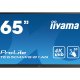 iiyama TE6504MIS-B1AG visualizzatore di messaggi Pannello piatto per segnaletica digitale 165,1 cm (65