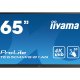 iiyama TE6504MIS-B1AG visualizzatore di messaggi Pannello piatto per segnaletica digitale 165,1 cm (65